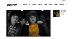 Desktop Screenshot of grimpop.com